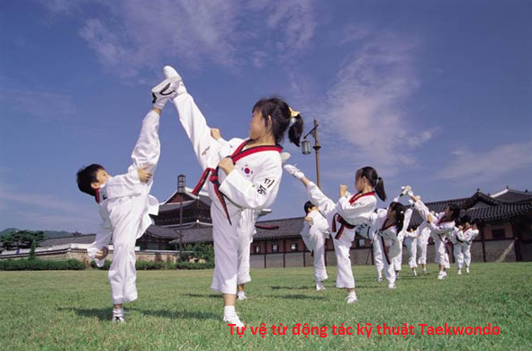 Tự vệ từ động tác kỹ thuật Taekwondo